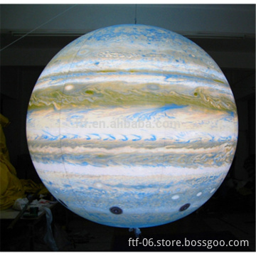 Led moon light helium ball